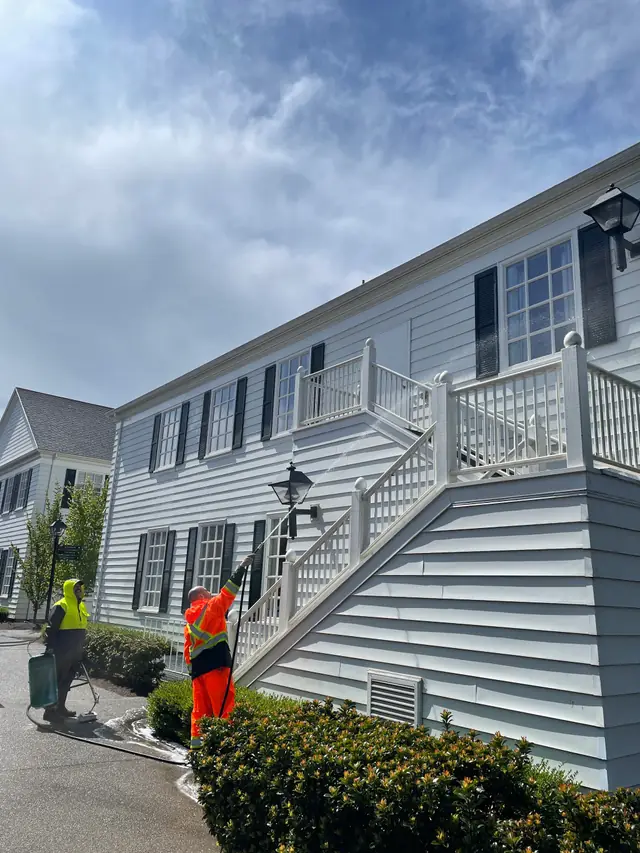 Pressure washing